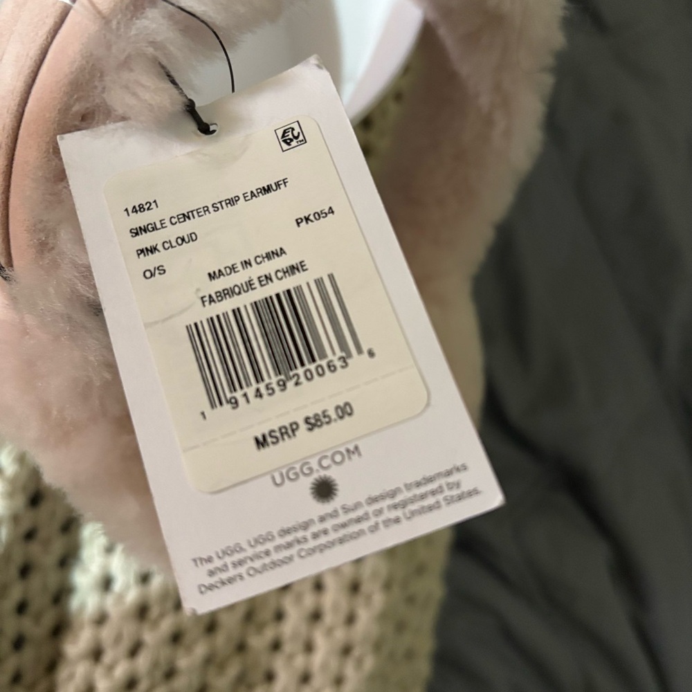 Ugg Soft Pink Plush Earmuffs - image 7